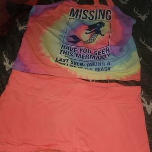 Justice swim suit size 20